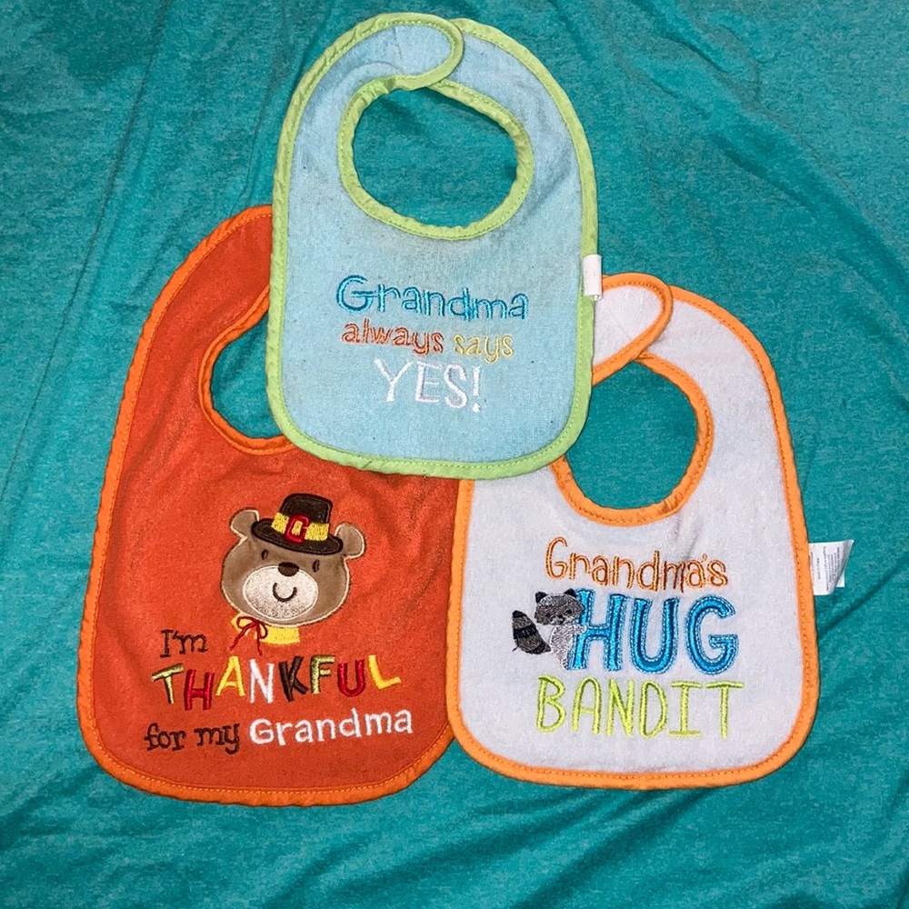 Baby Bib Set - Grandma’s Love